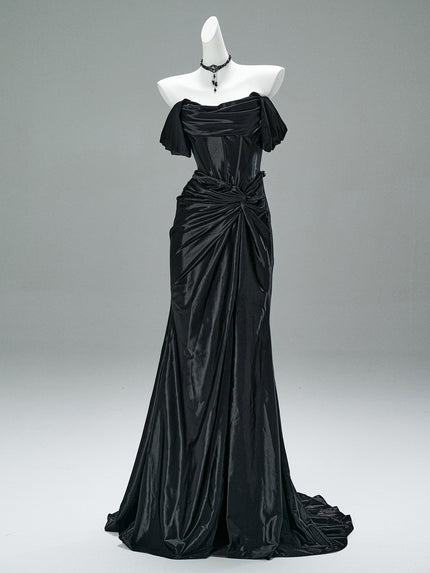 Heavy-Embellished Mermaid Gown