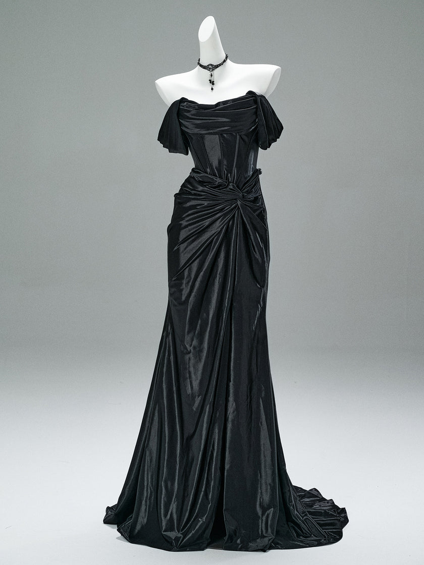 Heavy-Embellished Mermaid Gown