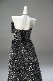 Black Statement Evening Gown