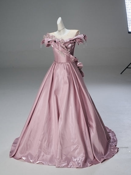 Peachheart Gradient Vintage Gown