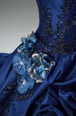 Vintage Floral Gown