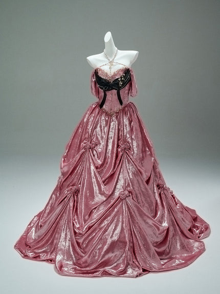 Vintage Court-Inspired Princess Gown