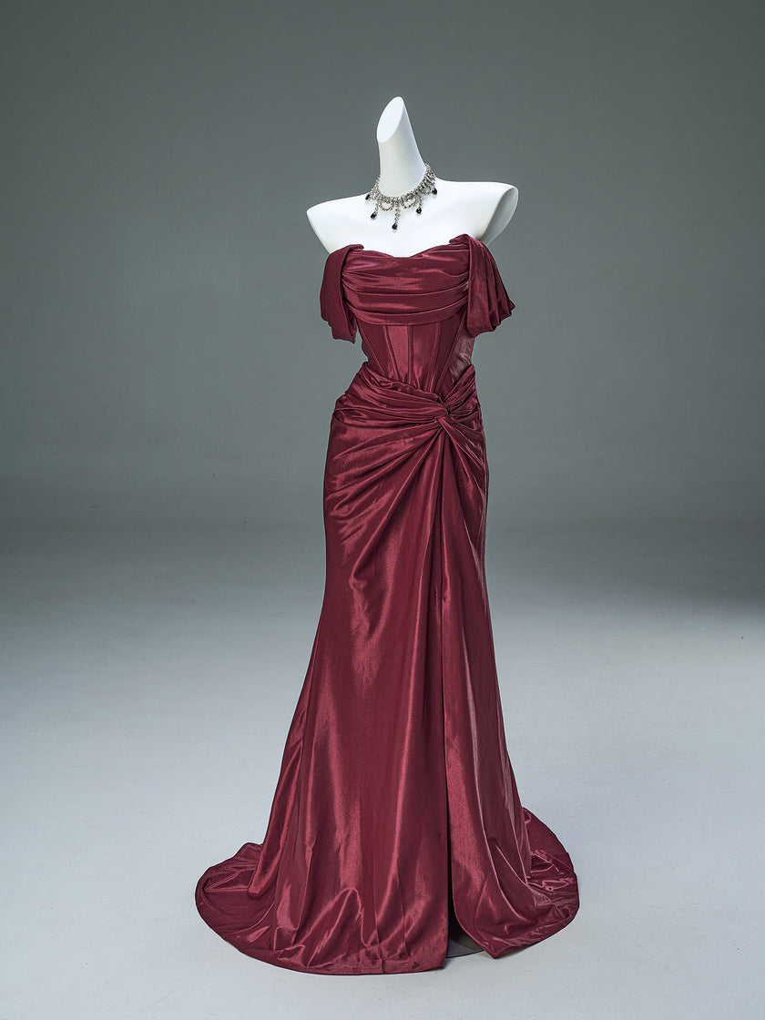 Heavy-Embellished Mermaid Gown