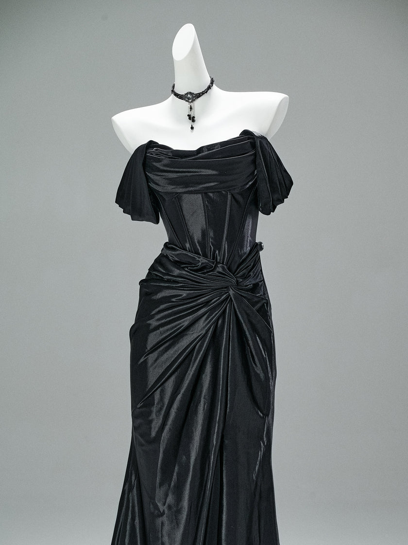 Heavy-Embellished Mermaid Gown