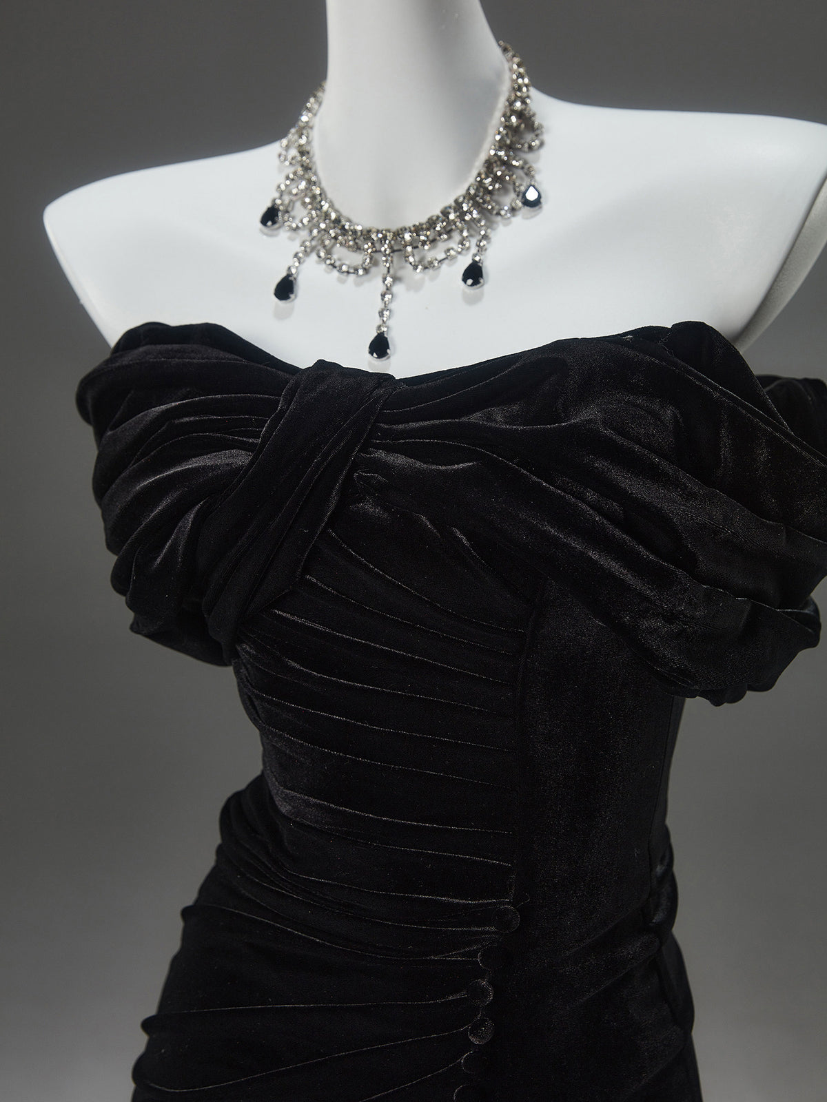 Rola Sculpted Fishtail Gown