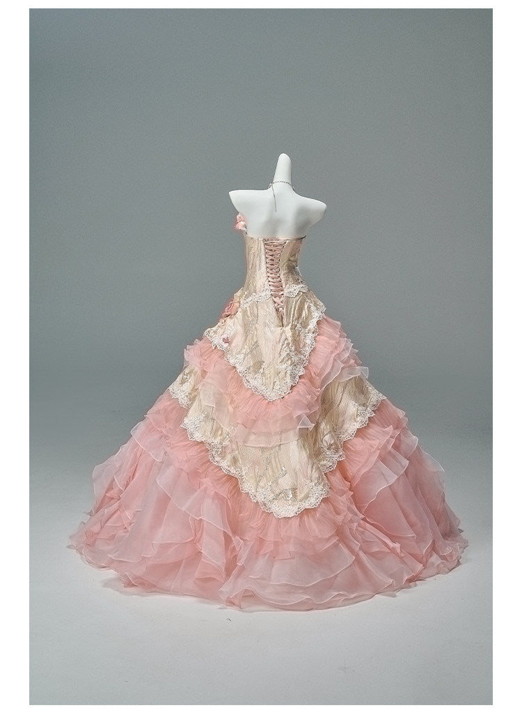 Flower of Life Vintage-Inspired Gown