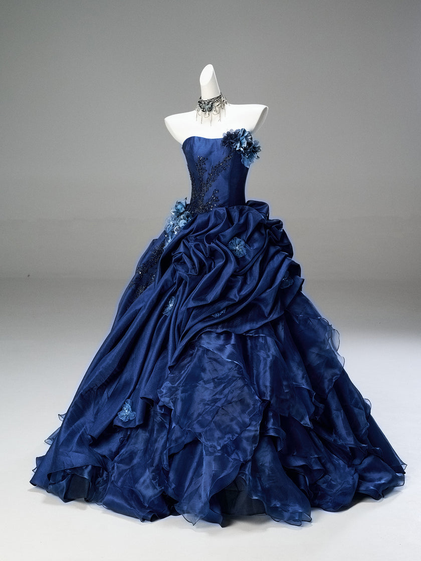 Vintage Floral Gown