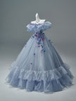 Vintage-Inspired Flower Gown