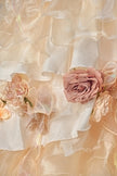 Withered Flower Statement Princess Gown