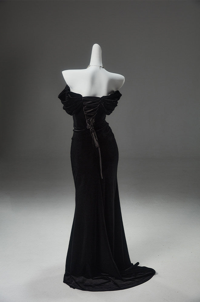 Rola Sculpted Fishtail Gown