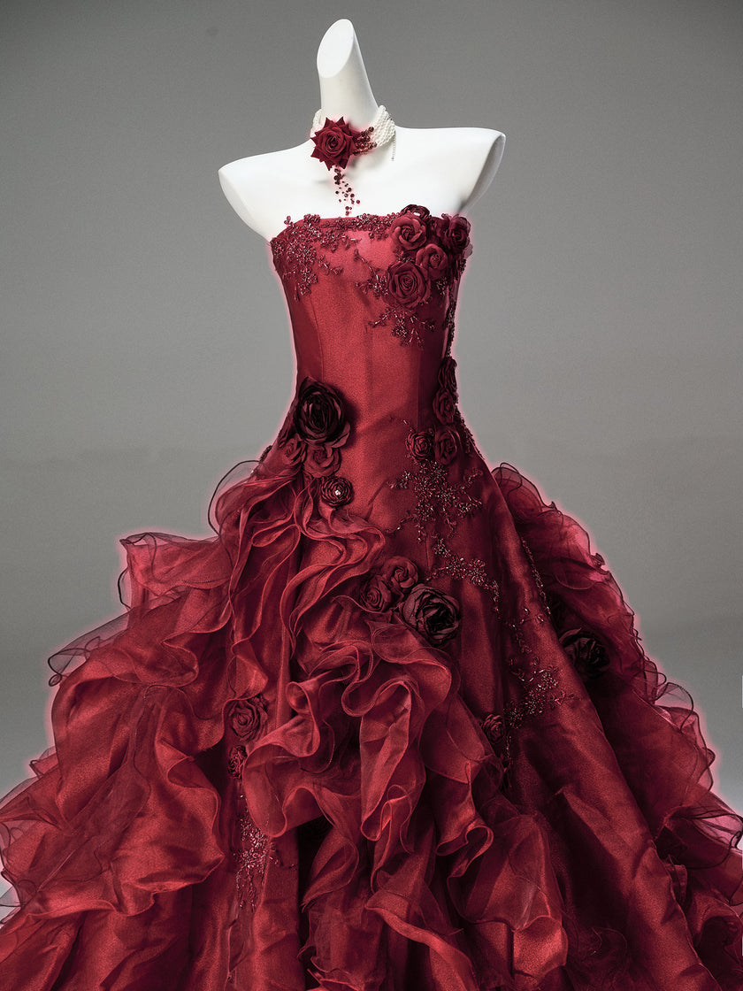 Devil’s Kiss Gradient Gown