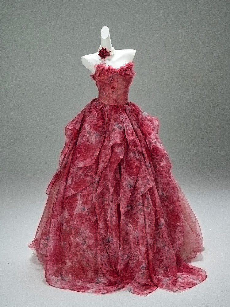 True Red Gown