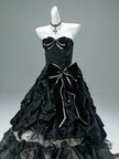 Little Night Breeze Black Princess Gown
