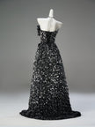Black Statement Evening Gown
