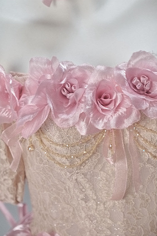 Gradient Vintage Evening Gown
