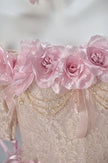 Gradient Vintage Evening Gown