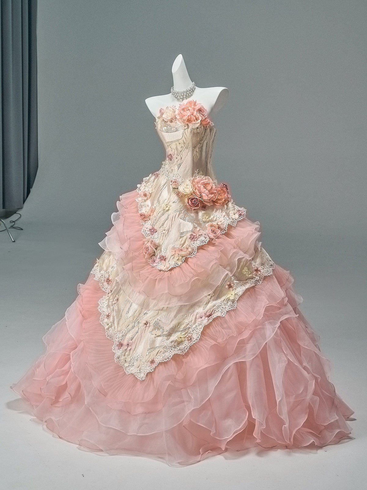 Flower of Life Vintage-Inspired Gown
