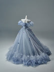 Vintage-Inspired Flower Gown