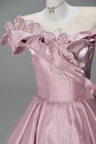 Peachheart Gradient Vintage Gown