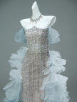 Leio Gradient Fishtail Gown