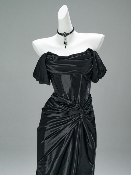 Heavy-Embellished Mermaid Gown
