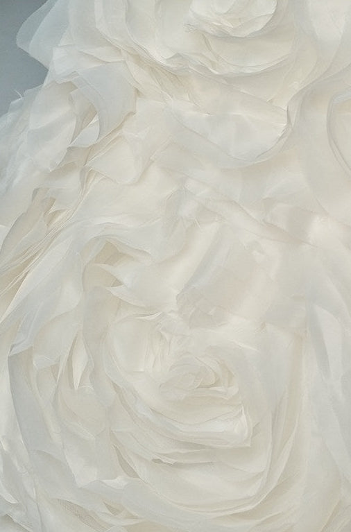 Pure White Lover Grand Skirt French Bridal Gown