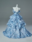 Flower Vintage Princess Gown