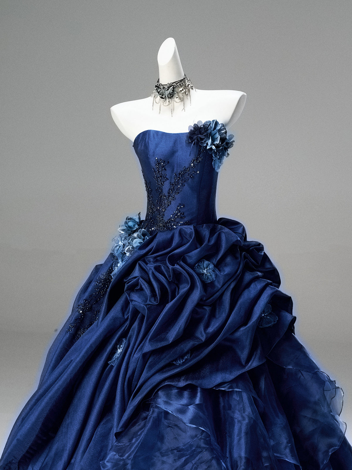 Vintage Floral Gown