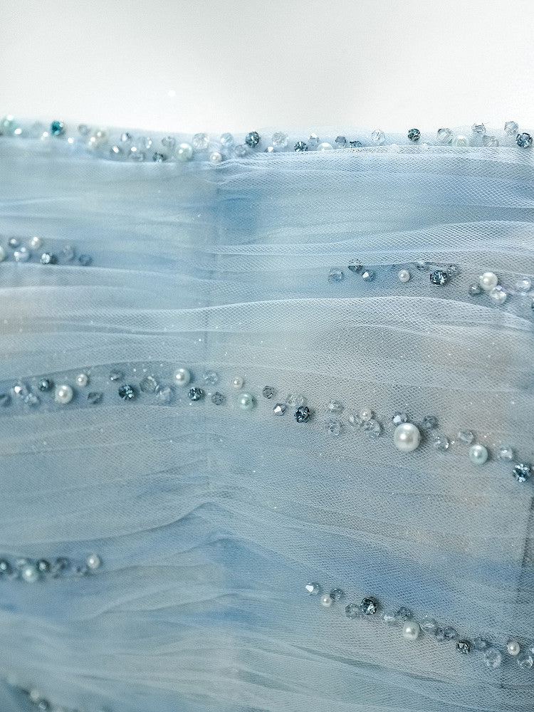 Beaded Sculpted Gown
