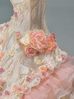 Flower of Life Vintage-Inspired Gown