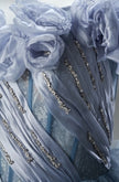 Blue Sakura Statement Gown