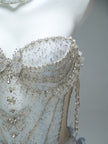 Broken Heart Gradient Sculpted Gown