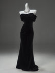 Rola Sculpted Fishtail Gown