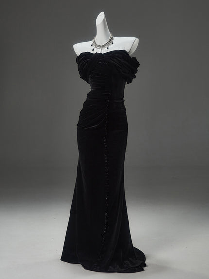 Rola Sculpted Fishtail Gown