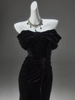 Rola Sculpted Fishtail Gown