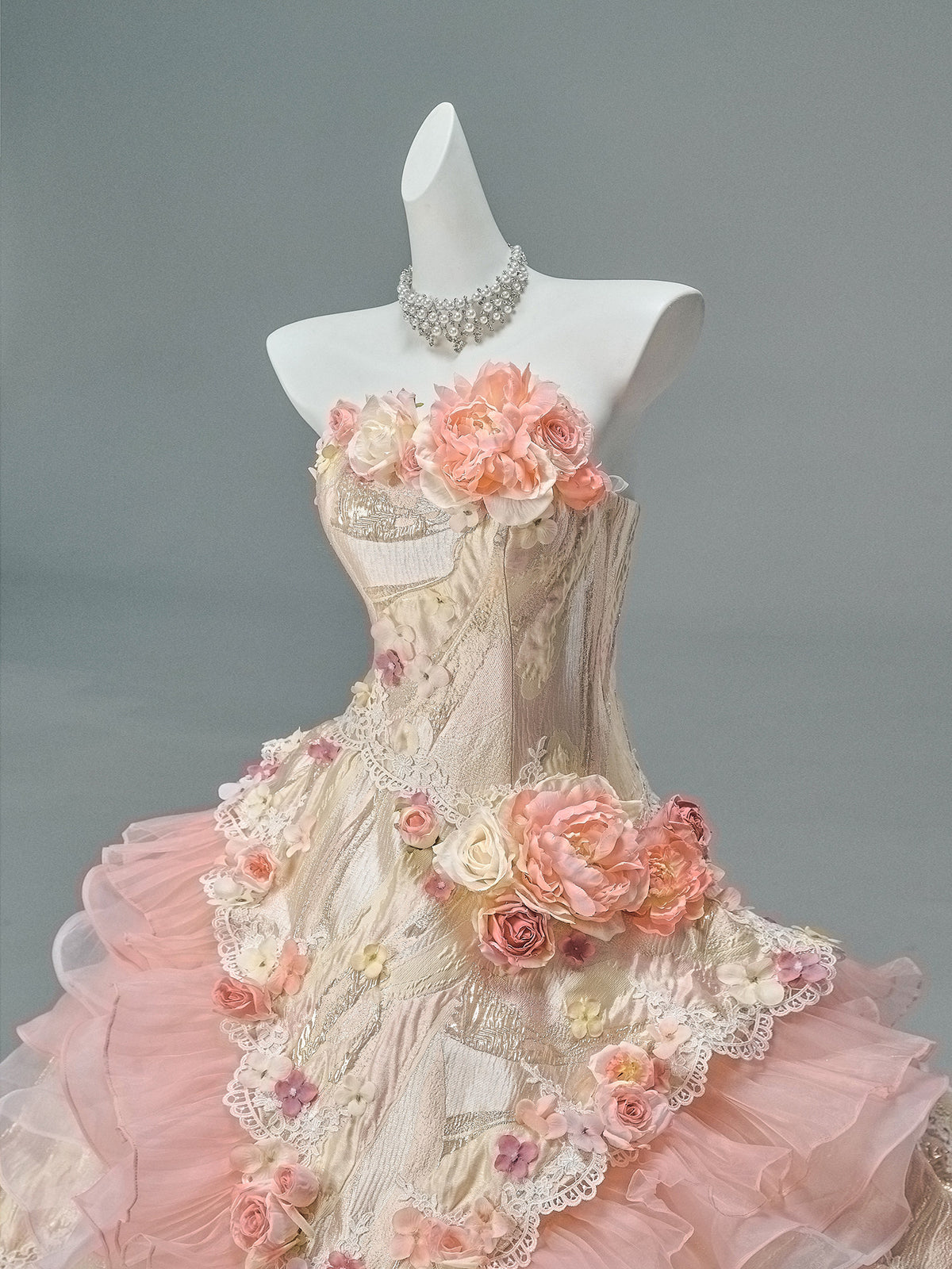 Flower of Life Vintage-Inspired Gown