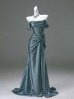 Heavy-Embellished Mermaid Gown