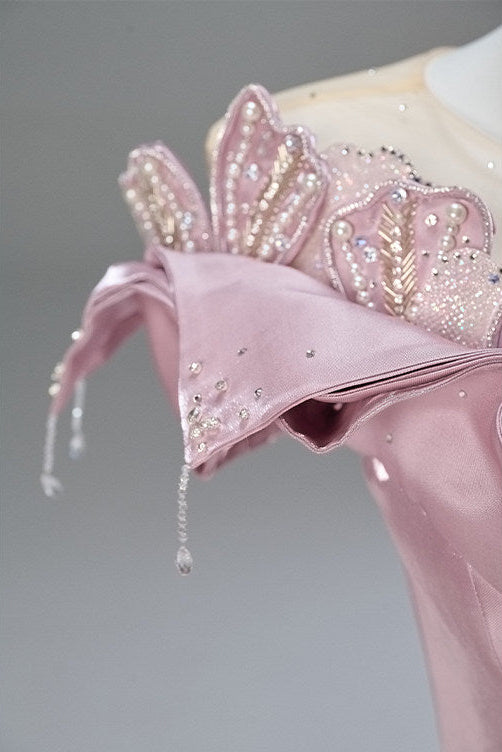 Peachheart Gradient Vintage Gown