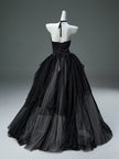 Flowers in Ink Handcrafted Tulle Gown
