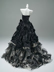 Little Night Breeze Black Princess Gown