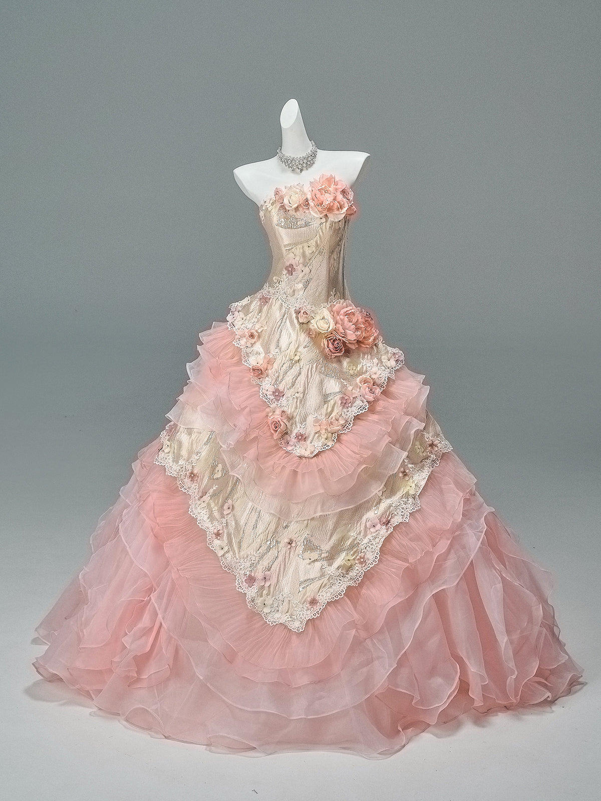 Flower of Life Vintage-Inspired Gown