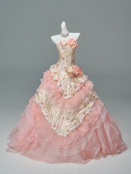 Flower of Life Vintage-Inspired Gown