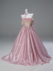 Gradient Vintage Evening Gown