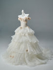 French Vintage Sculpted Gown