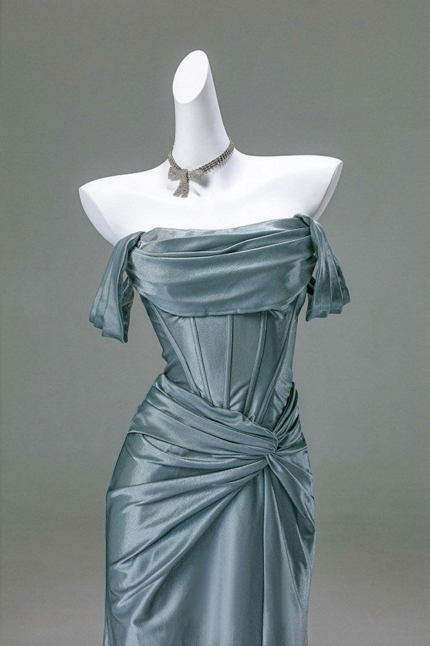 Heavy-Embellished Mermaid Gown