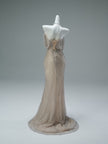 Crystal-Embellished Fishtail Gown