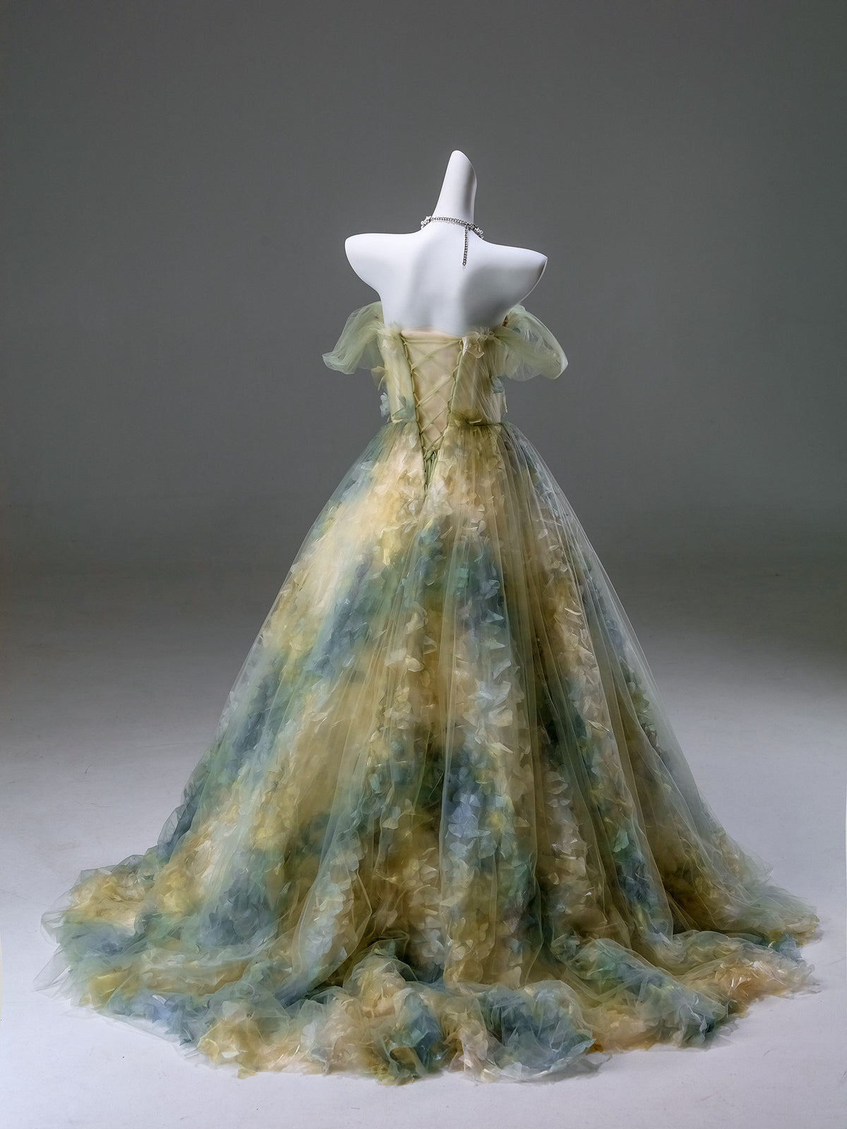 Coral Statement Gown