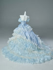 Luna Glacier Vintage Gown