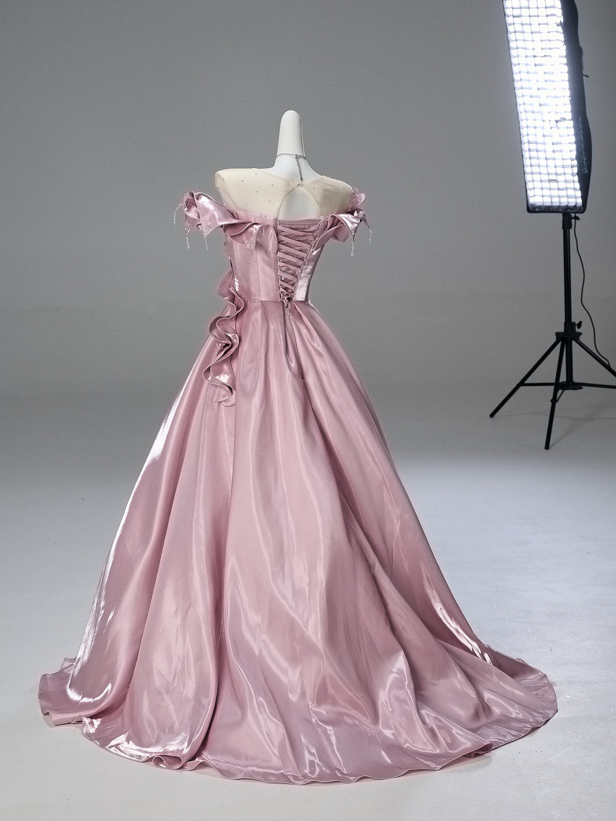 Peachheart Gradient Vintage Gown