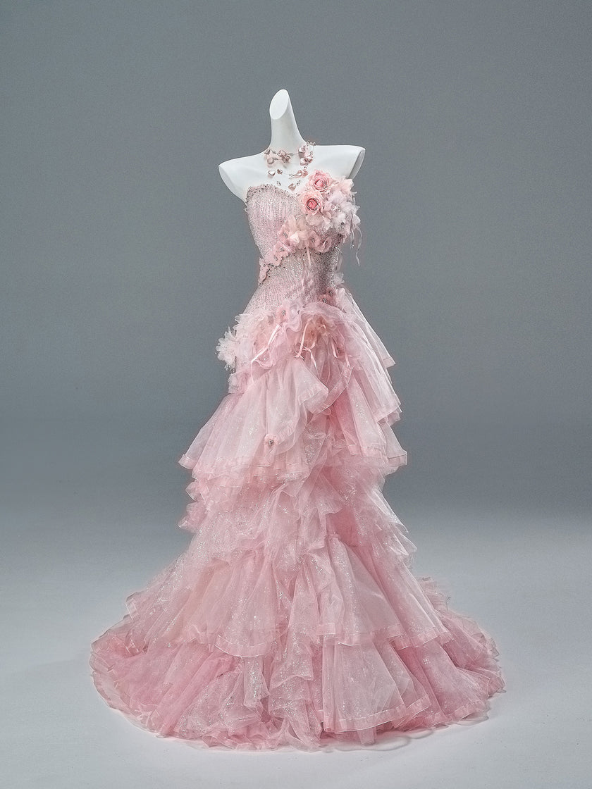 Rose Princess Vintage-Inspired Gown